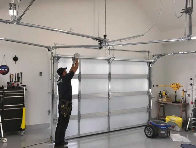 East Lyme Garage Door Repair certified team performing precision garage door installation in East Lyme