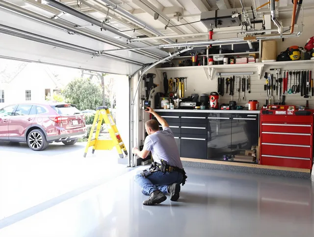 Local garage door repair service by East Lyme Garage Door Repair in East Lyme