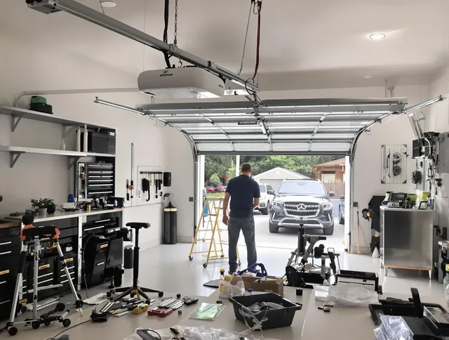 Garage door opener installation by East Lyme Garage Door Repair in East Lyme
