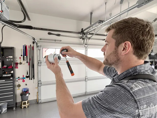 Garage door opener repair service by East Lyme Garage Door Repair in East Lyme